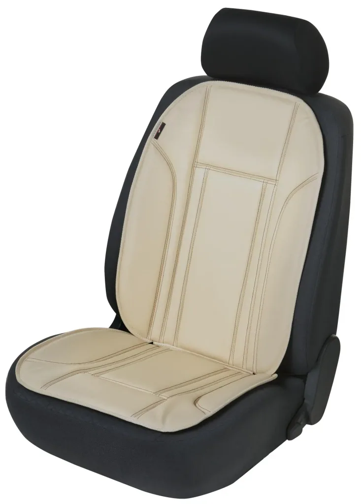 Sitzaufleger aus Kunstleder Ravenna beige