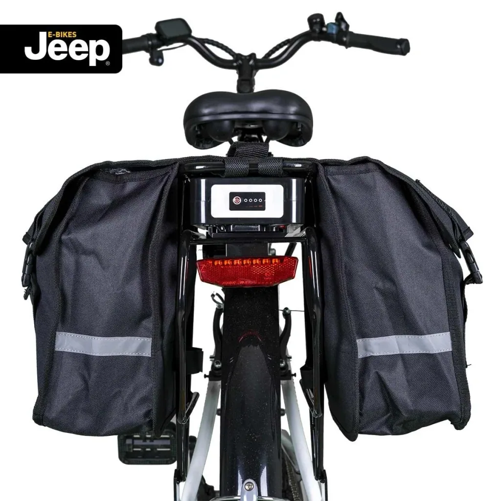 E-Bikes doppelte Gepäckträgertasche
