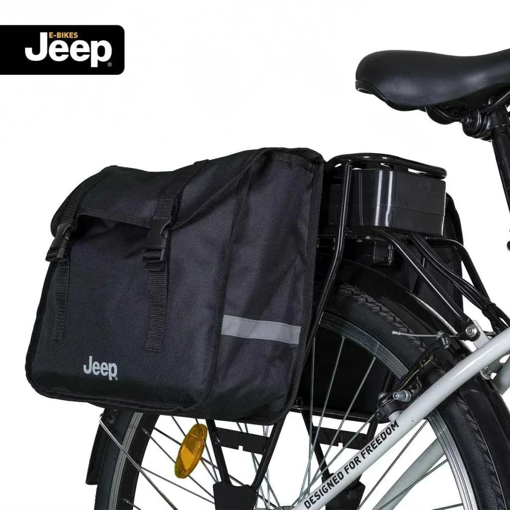 E-Bikes doppelte Gepäckträgertasche