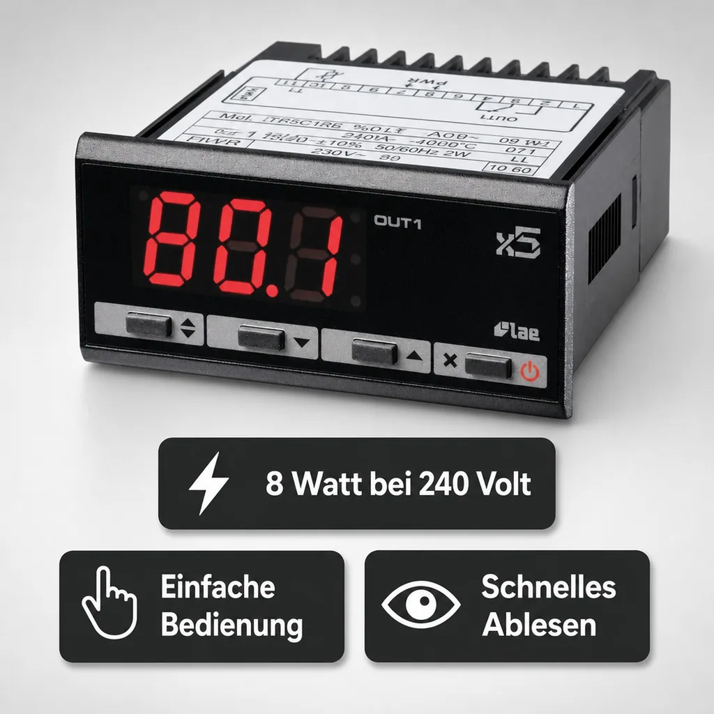 Thermostat LTR-5CSRE, für Heizen oder Kühlen