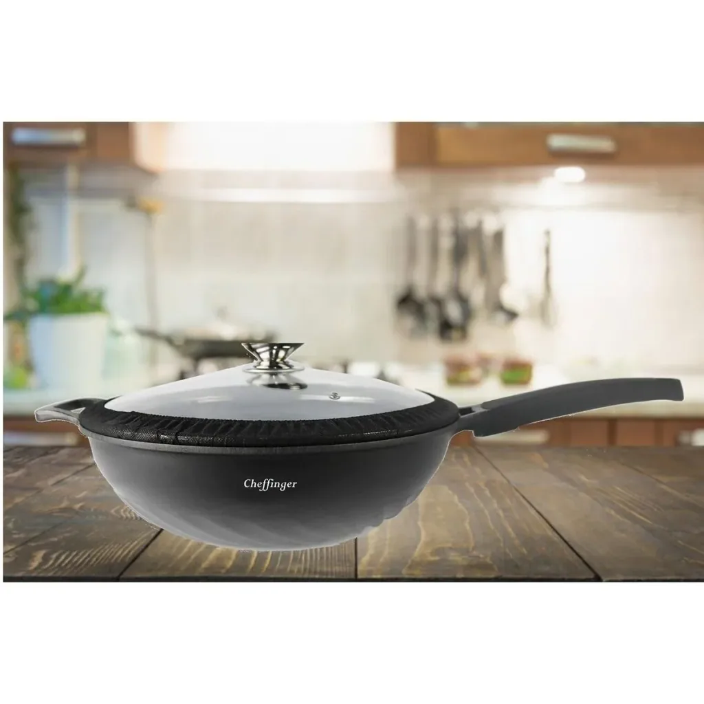Wok-Pfanne - Antihaft - 32 cm