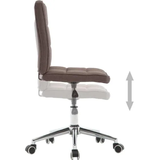 Esszimmerstühle 2-Sitzer Stoff taupe