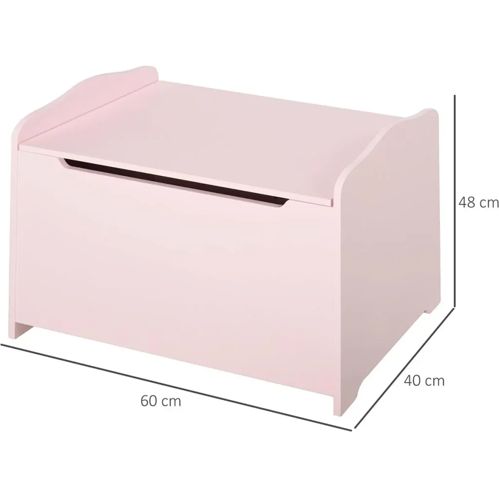 Kindersitzbank 2in1 mit Stauraum rosa