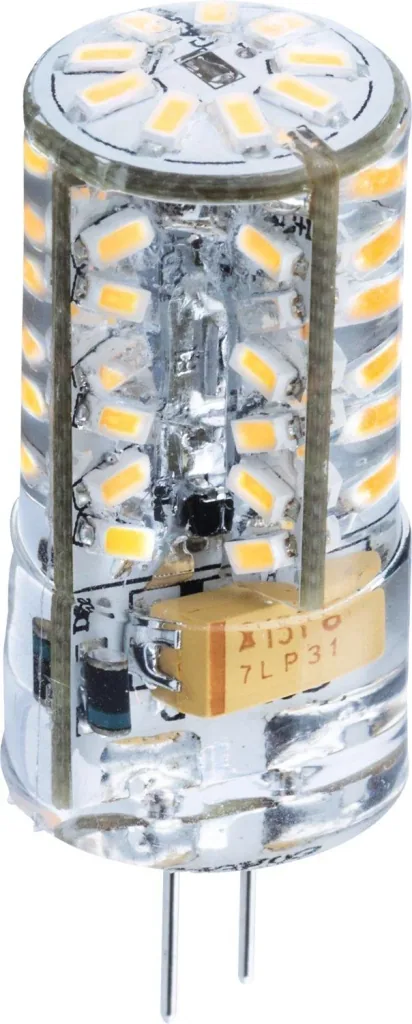 LED Stiftsockel G4 - 1,8 Watt, 12V 57 warmweiße SMD LEDs