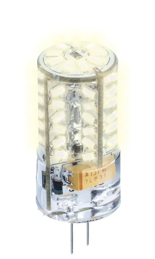 LED Stiftsockel G4 - 1,8 Watt, 12V 57 warmweiße SMD LEDs