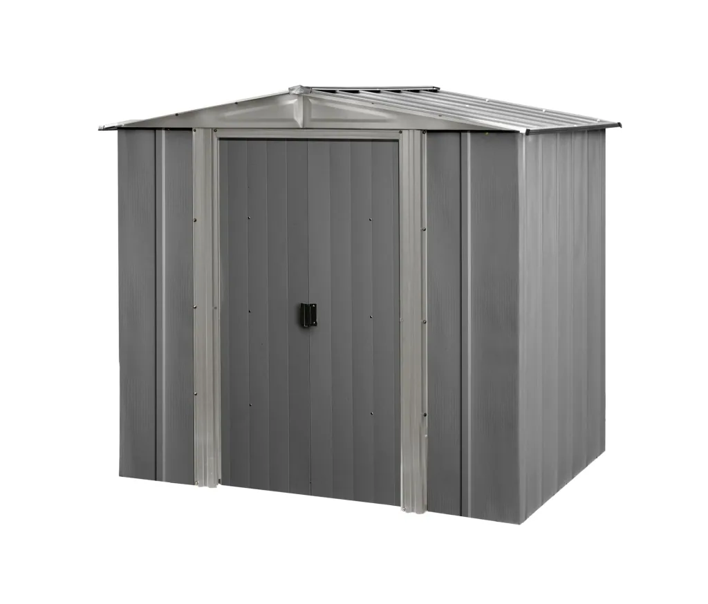 Gerätehaus Düsseldorf EN65G, schiefer/graphit