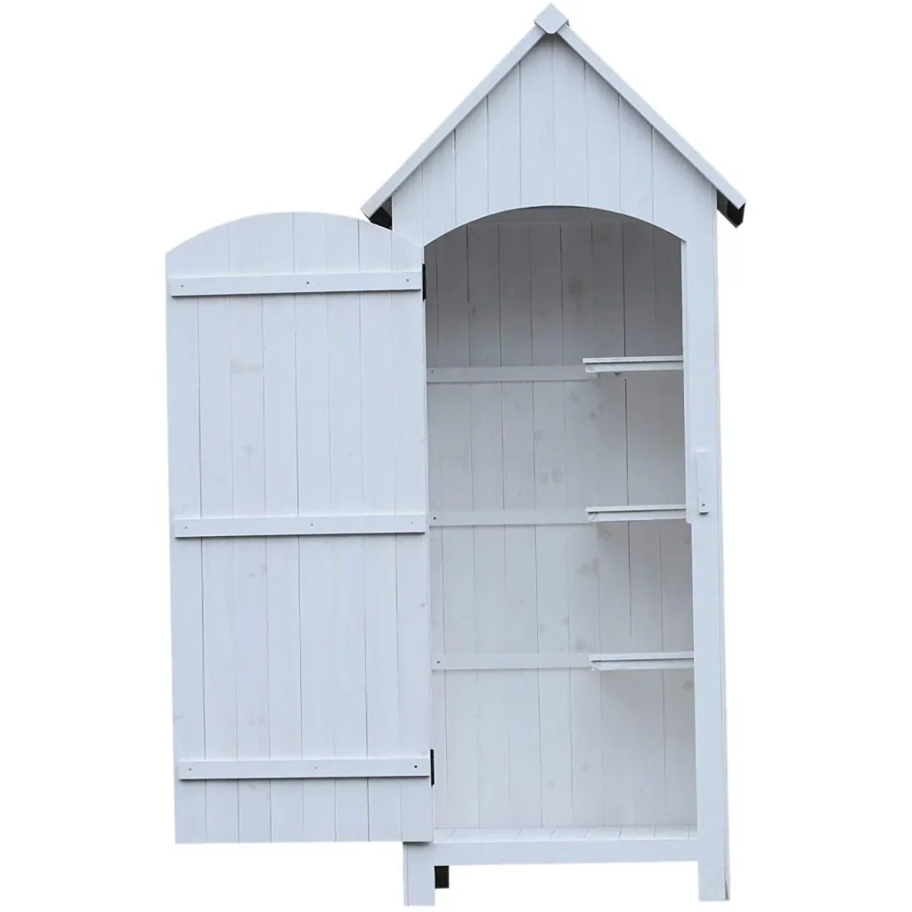 Gartenschrank mit Bitumenpappe