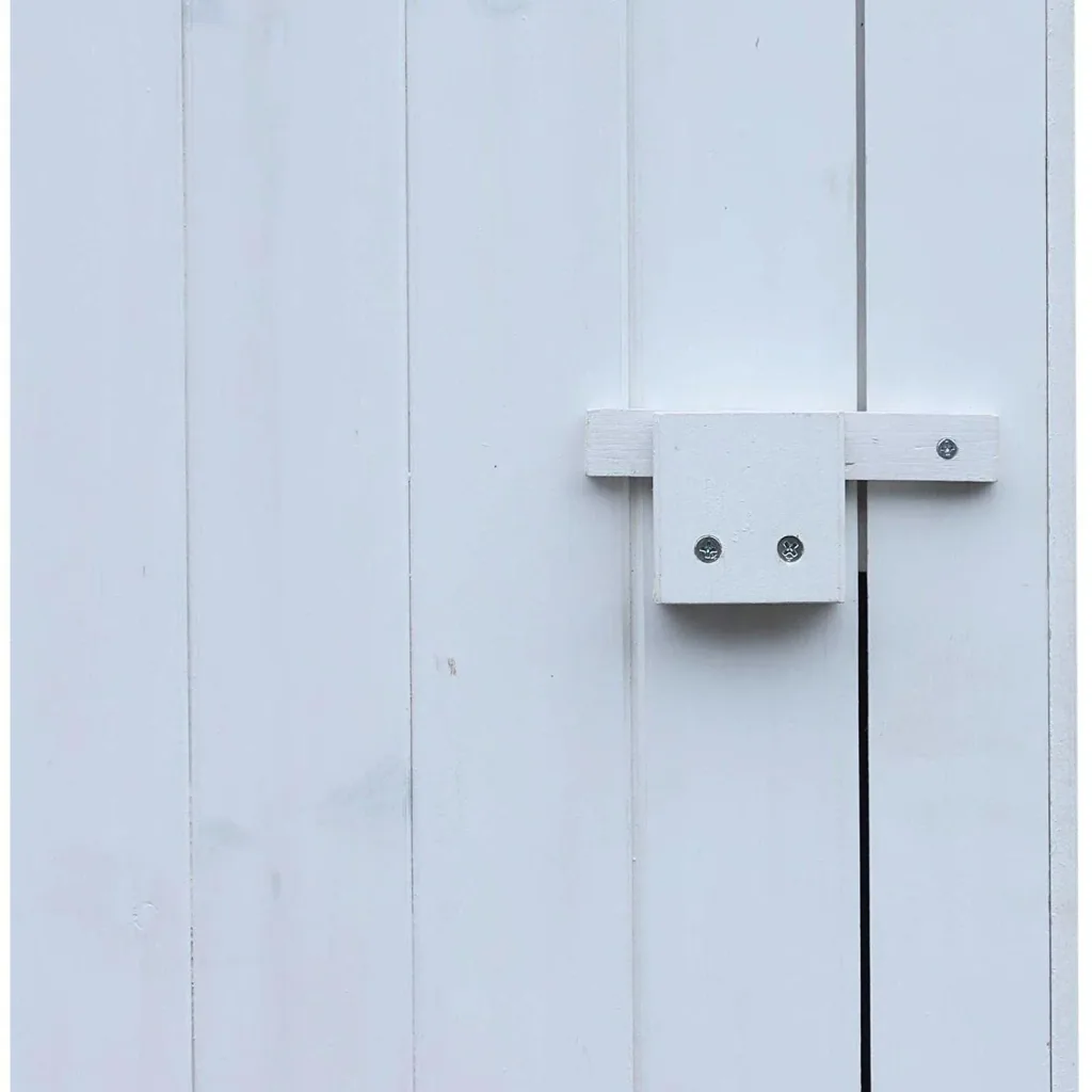 Gartenschrank mit Bitumenpappe