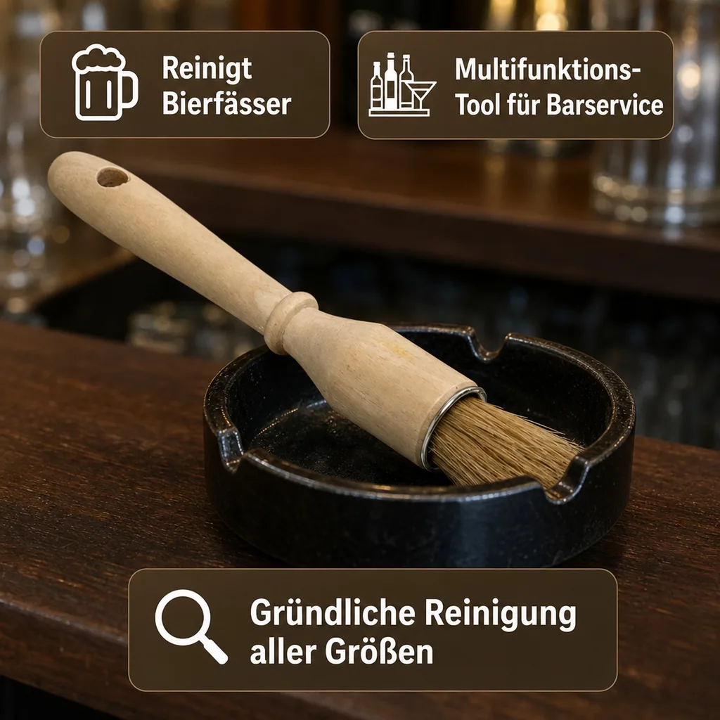 Aschenbecher - Pinsel