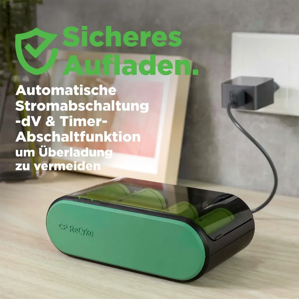 USB Universalladegerät für alle gängigen NiMH Akkus