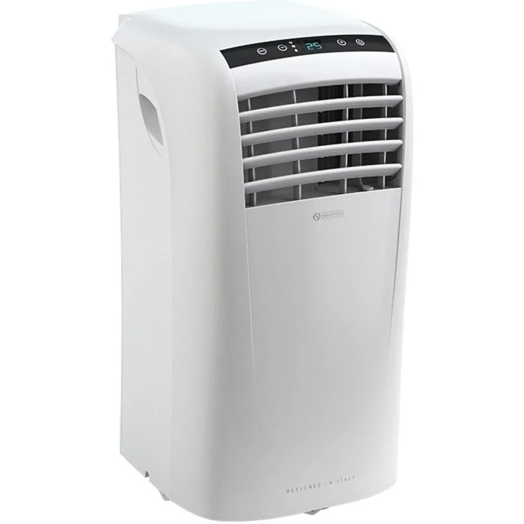 Mobiles Klimagerät mit Schlauch und Fensterdichtungsset - splendid Dolceclima Compact 8 P - 8.000 BTU/h
