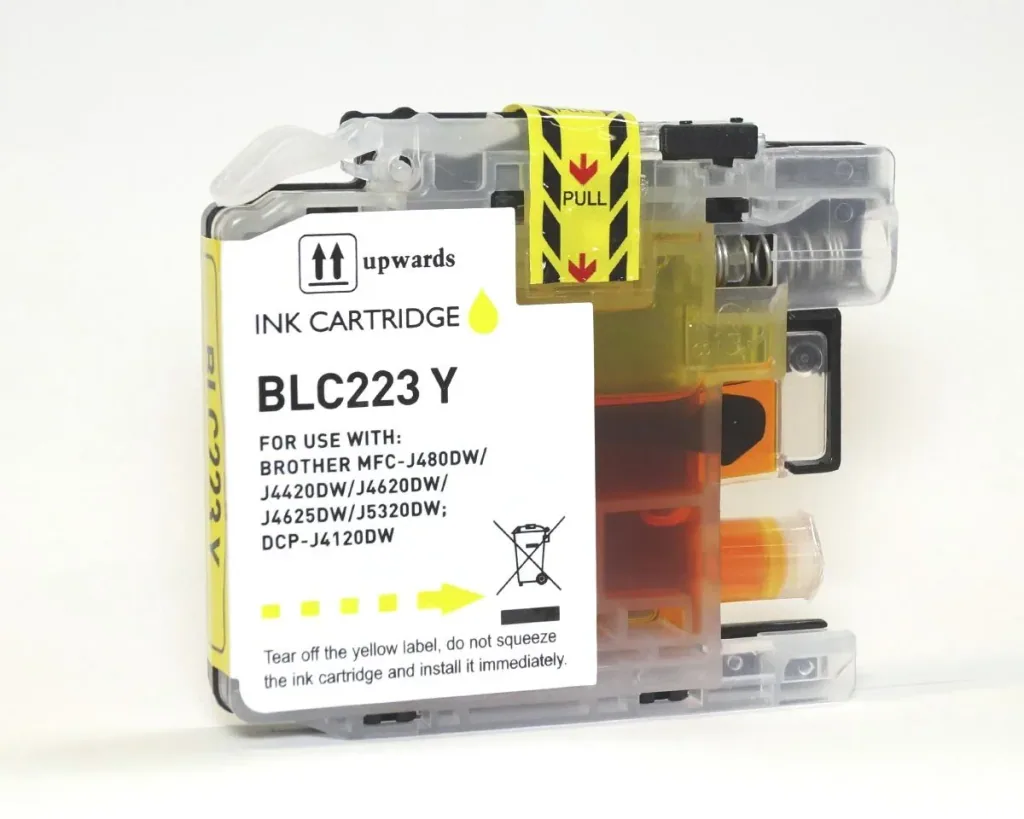 Druckerpatrone für Brother LC223 Patrone yel