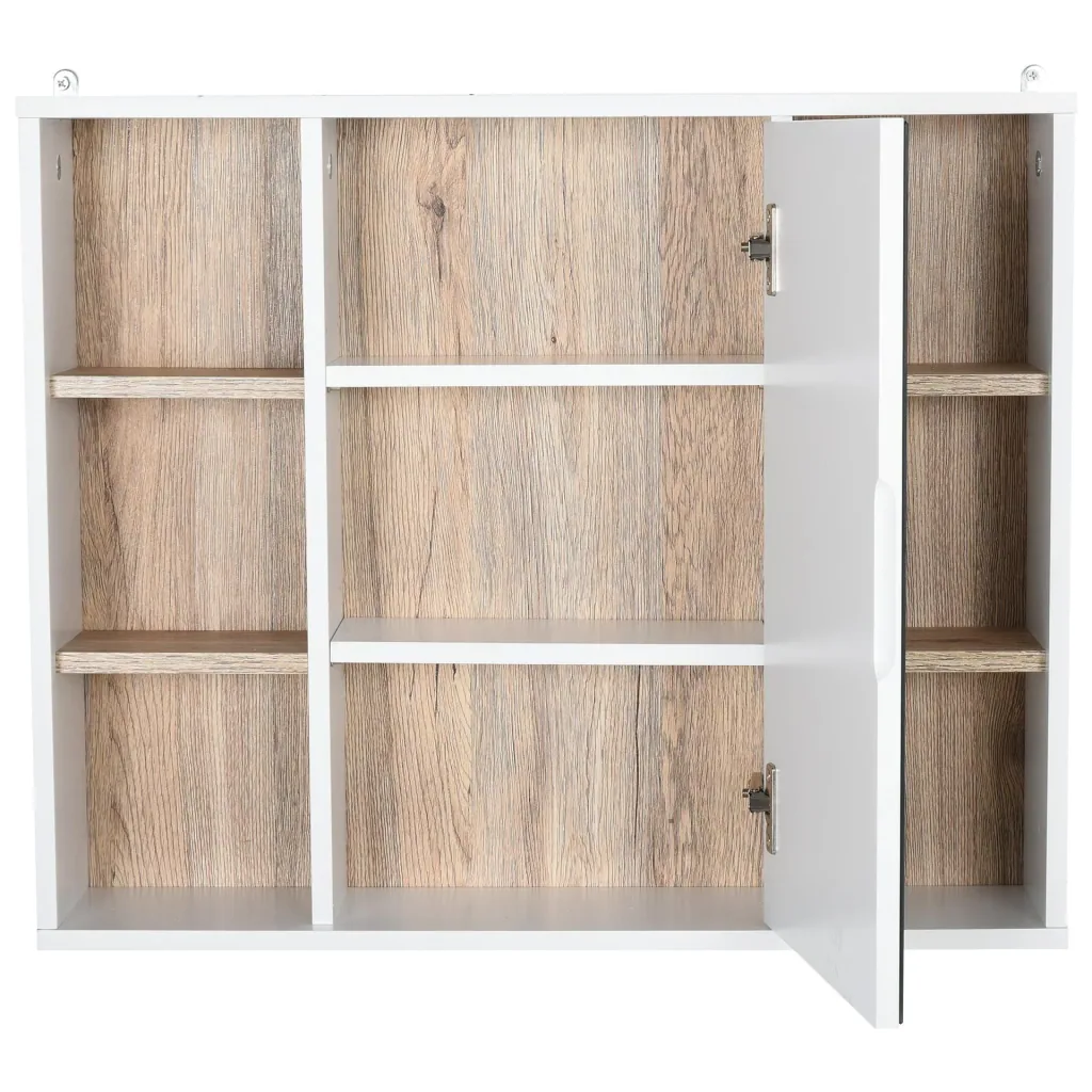 Badezimmer-Spiegelschrank, weiß