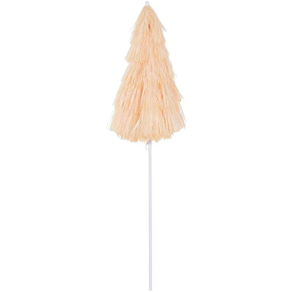 Sonnenschirm Strandschirm Hawaiischirm Ø 160 cm beige