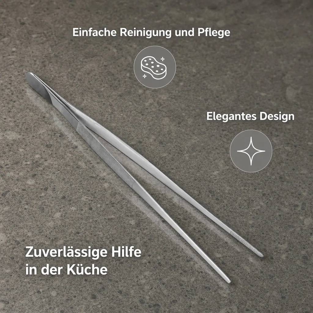 Pinzette Edelstahl, 300mmx15mm