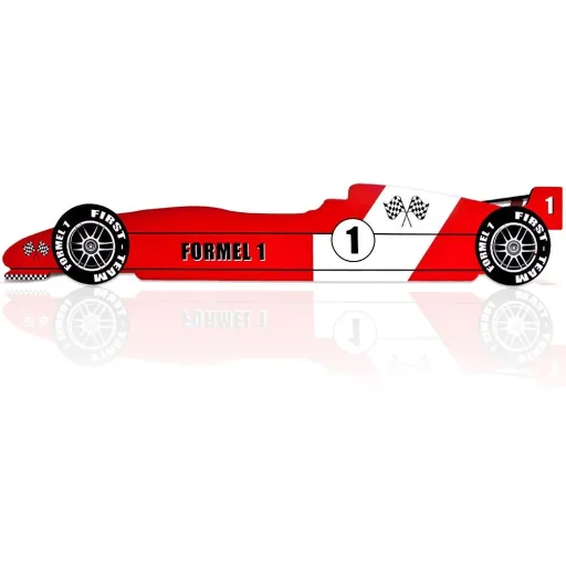 F1-Rennbett rot