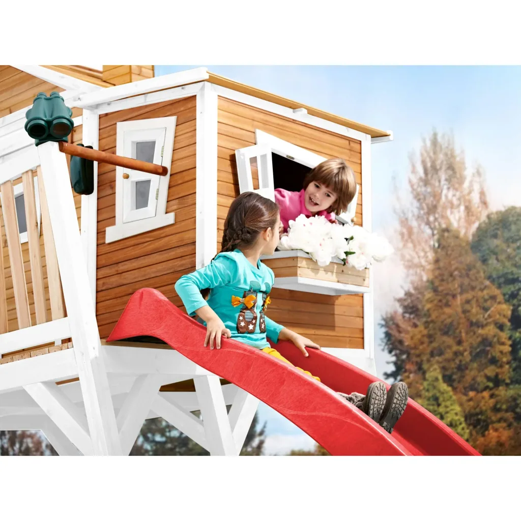 Max Spielhaus Braun/Weiß - Rote Rutsche