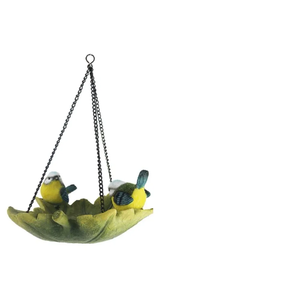 Vogelfutterschale "Blattförmig"