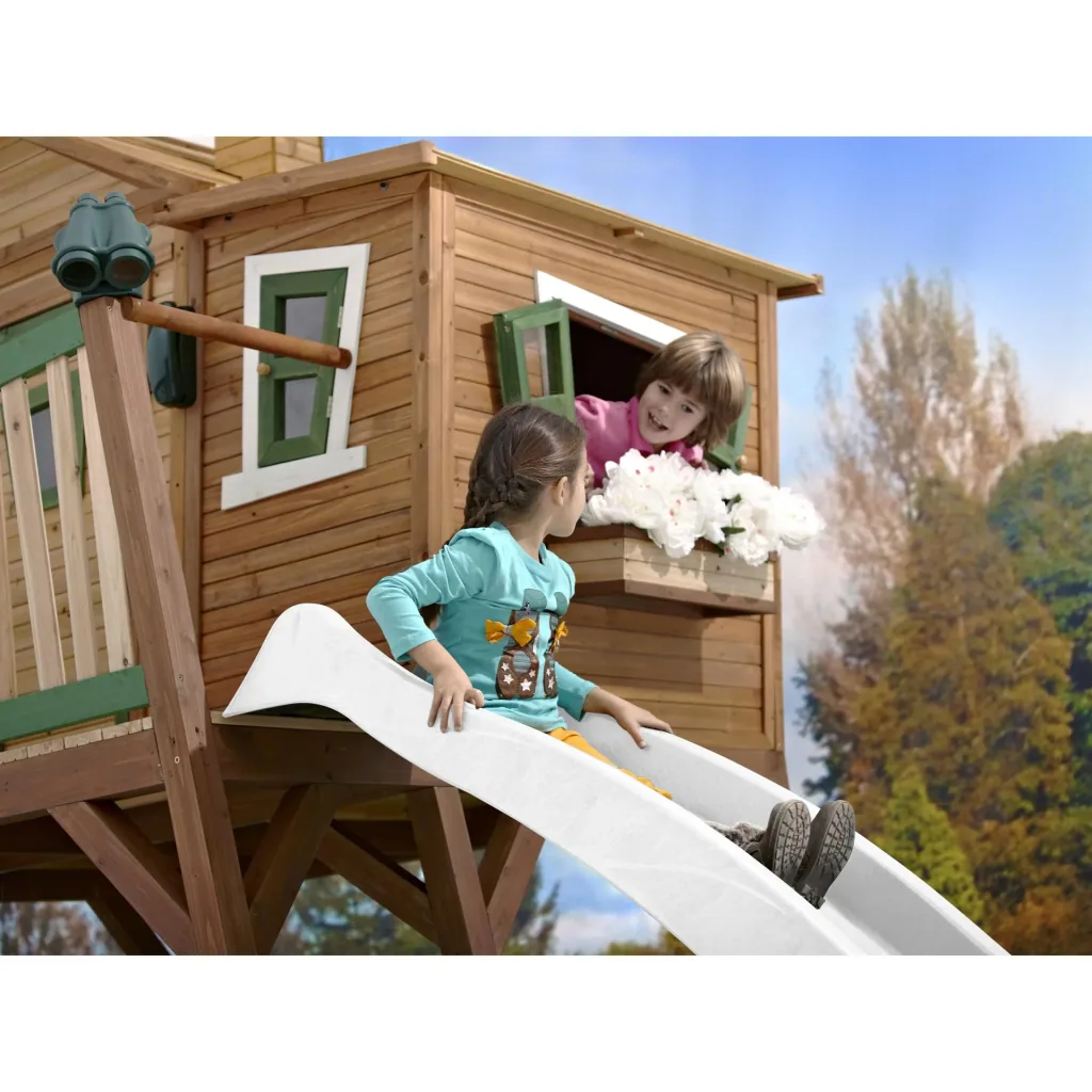 Sky230 Rutsche mit Wasseranschluss Weiß - 228 cm