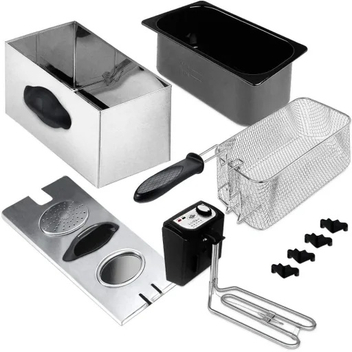 Fritteuse Doppel-Friteuse - 2×3 Liter 43 cm
