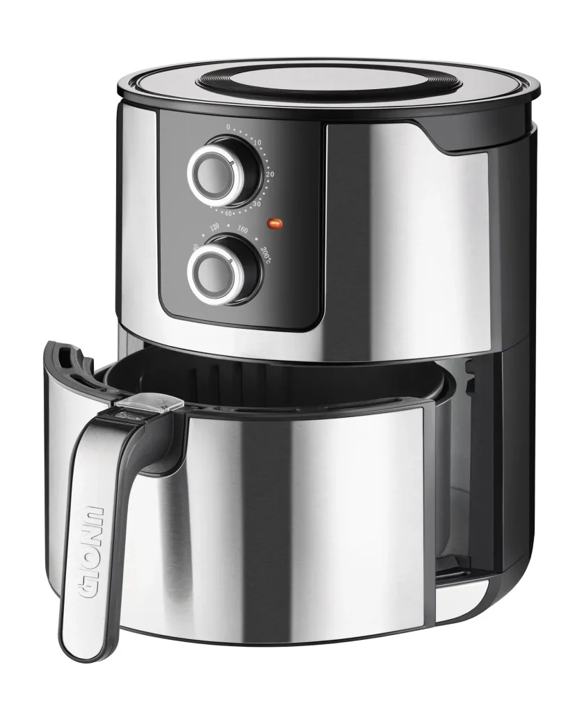 Heißluftfritteuse XL 5 L Edelstahl
