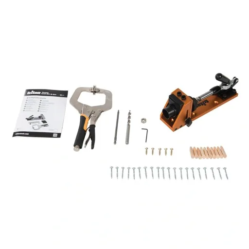 8-teilige Sacklochschablone mit Klemme TW8CPHJ