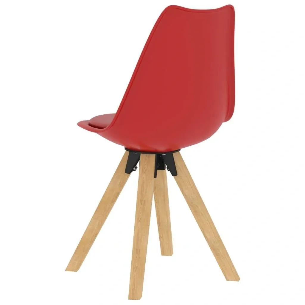 Esszimmerstühle 2 in rot
