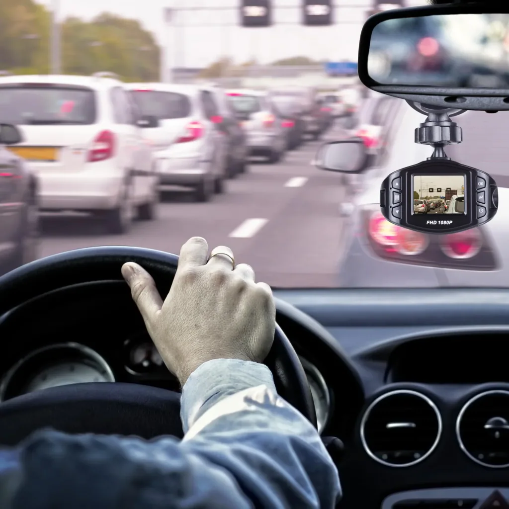 Dashcam Full-HD 1080P mit 120° Erfassungswinkel und 1,5 Zoll Display