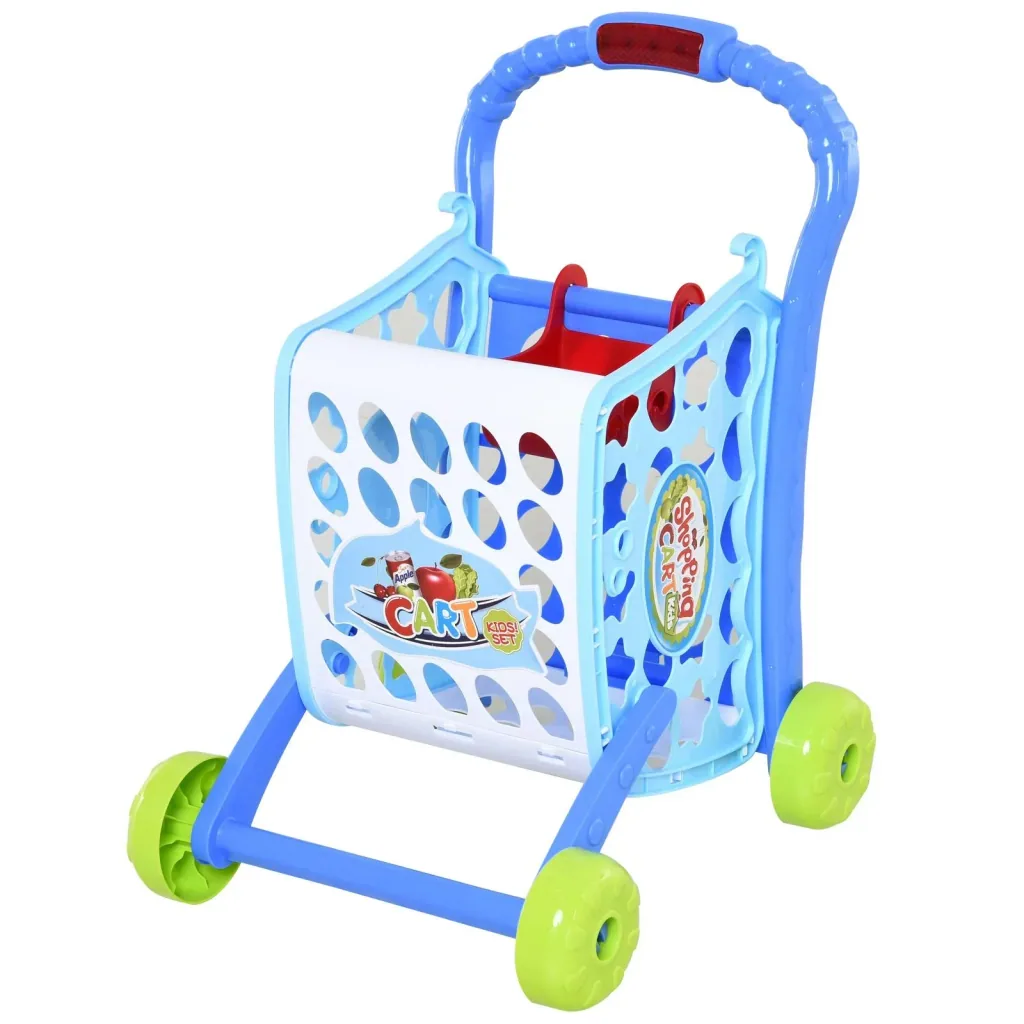 Kinder Einkaufswagen mit Zubehör