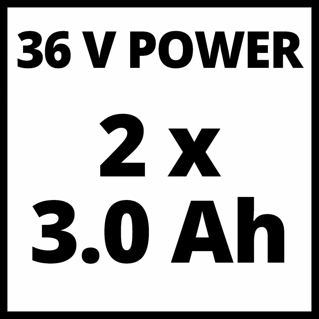 Akku-Rasenmäher Power X-Change GE-CM 36/37 Li (2x3,0Ah)