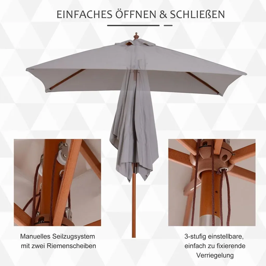 Sonnenschirm knickbar