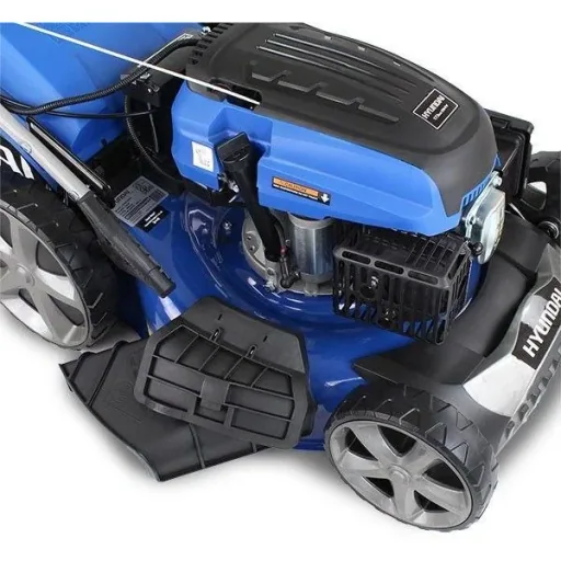 Selbstfahrender Rasenmäher mit 173cc OHV-Viertakt-Benzinmotor inklusive Elektrostart 51cm