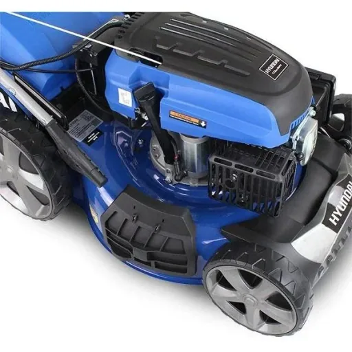Selbstfahrender Rasenmäher mit 173cc OHV-Viertakt-Benzinmotor inklusive Elektrostart 51cm