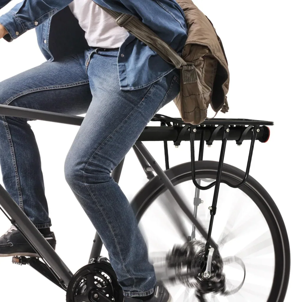 Fahrradträger-Schnellverschluss, schwarz