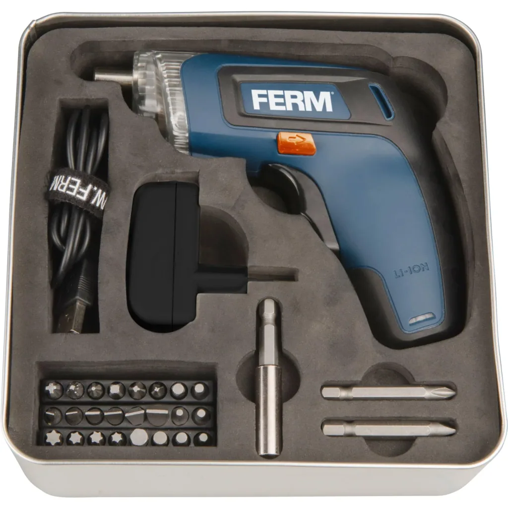 CDM1132 Li-Ion Akku Schlagschrauber 3.6V/1.3Ah - Magnetische Spannfutter - LED Arbeitsleuchte - Spindlearretierung - Sof