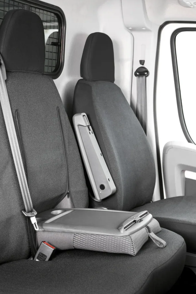 Passform Sitzbezüge aus Stoff für CITROen Jumper, Fiat Ducato und Peugeot Boxer ab BJ 07/2006 bis 05/2014