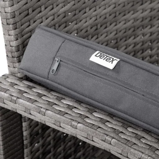 Polyrattan Loungeset 7-teilig - Grau / Anthrazit