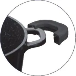 Kochtopf/Kasserolle - mit Deckel - 28 cm - Schwarz