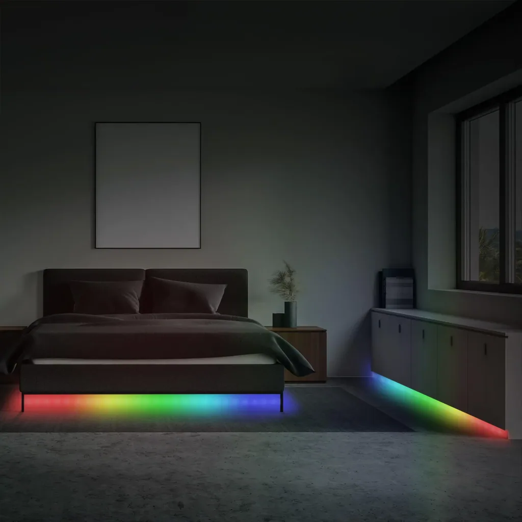 MAGIC RGB-LED Flexband, 3m, Musiksensor, 90 RGB-LEDs, 12W, Fernbedienung