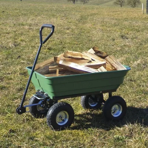 Gartenwagen GGW 250 - Max. 250 kg - 75L - Mit Kippfunktion