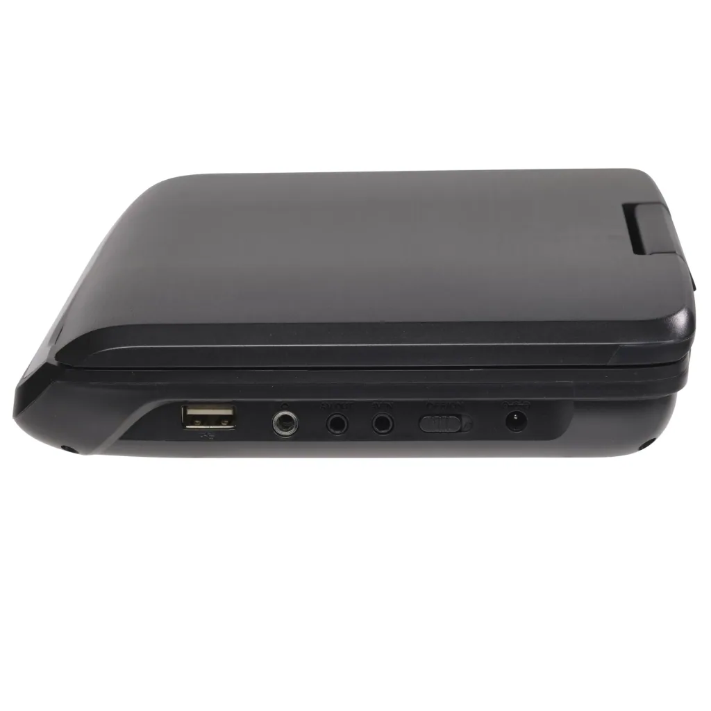 Tragbarer DVD Player mit 7 Zoll Display, Akku und AVI Wiedergabe