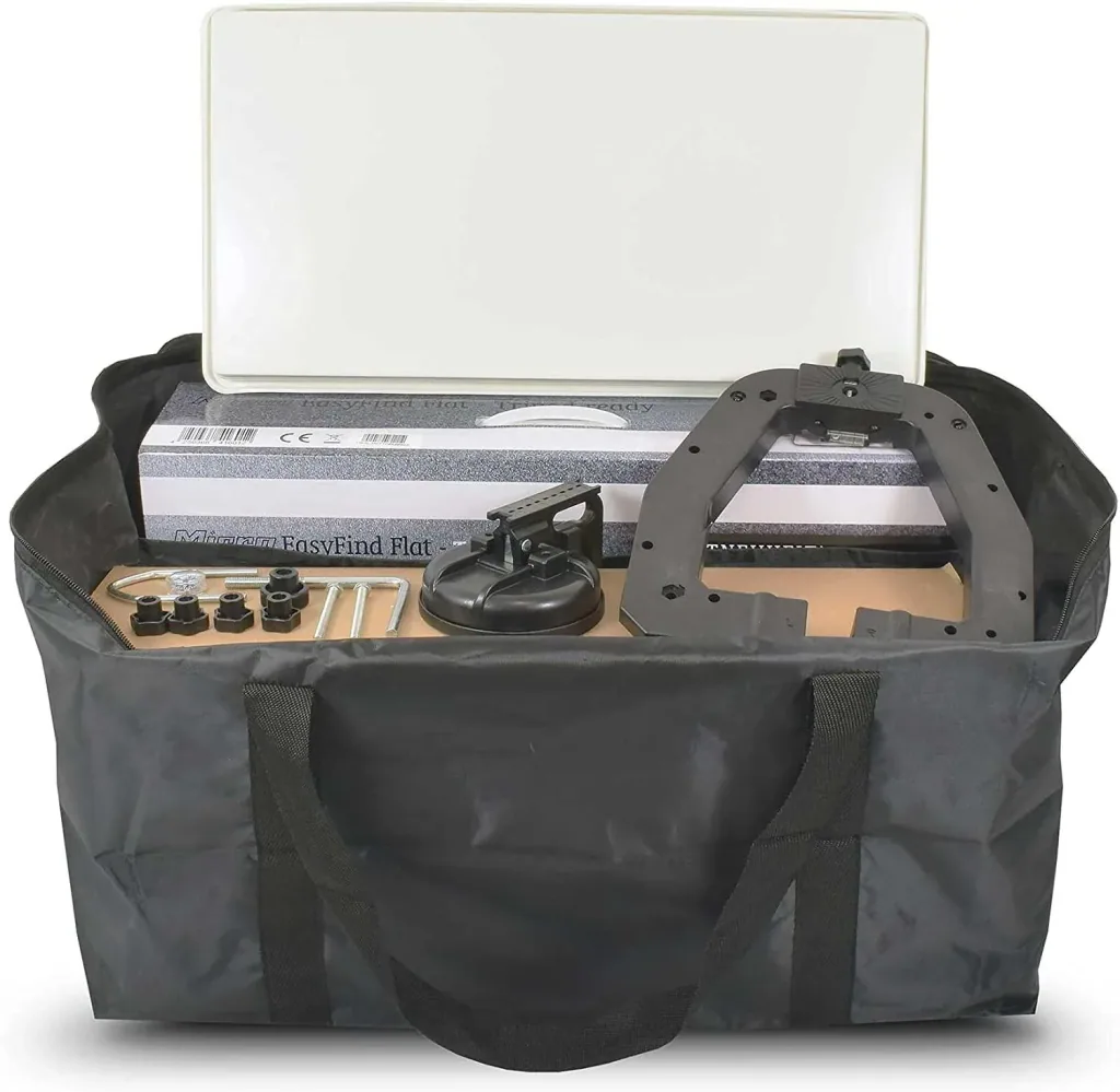 SAT Flachantenne Traveller-Kit II mit Easyfind 2 Technologie
