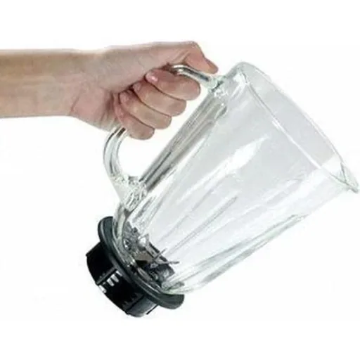 Luxus-Mixer aus Edelstahl mit Glaskanne von 1,6Liter - 500W /800W