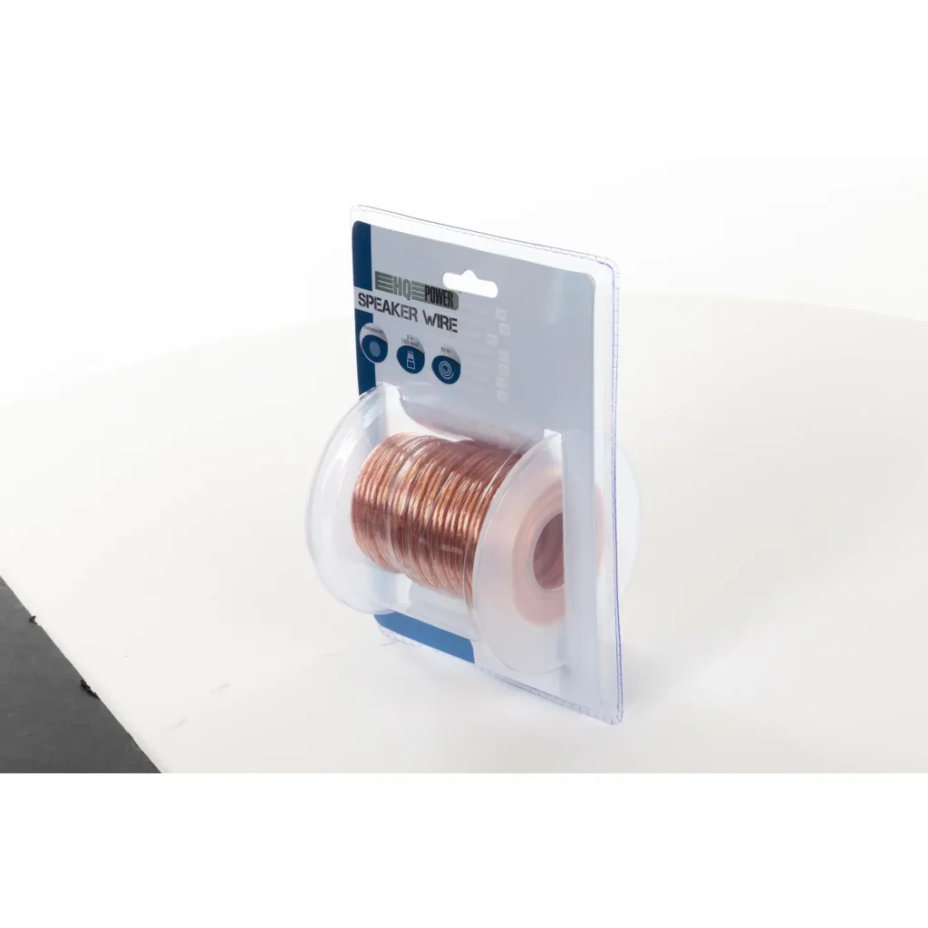 lautsprecherkabel - transparent - 2 x 1.50 mm² - 10 m