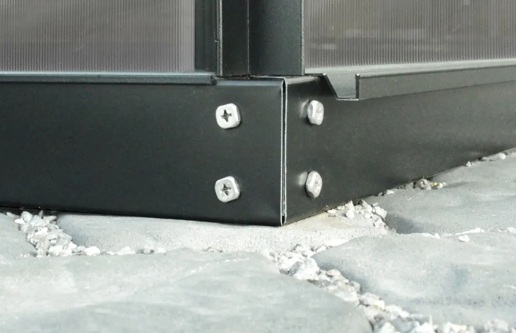 Fundament 11500, 6 cm, schwarz