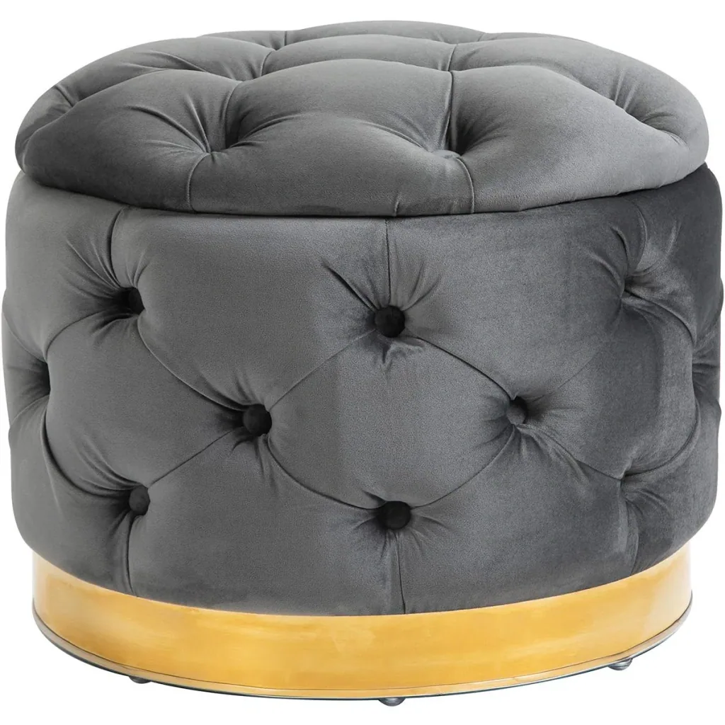 Sitzhocker im Vintagestil