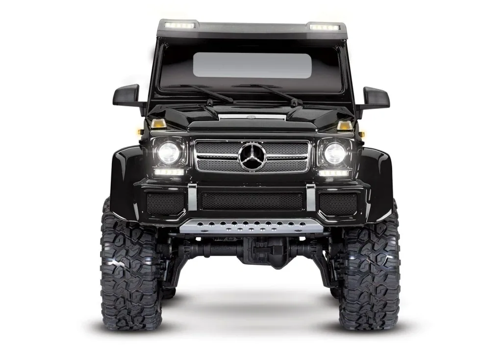 Mercedes-Benz G63 AMG 6x6 RTR ohne Akku/Lader inkl. Licht 1/10 6WD Scale-Crawler Brushed schwarz