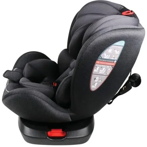 Kindersitz/Autositz ISOFIX 360 Grad drehbar - Grau - Gruppe 0+/1/2/3