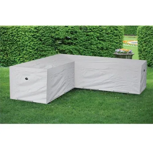 SCHUTZHÜLLE FÜR L-FÖRMIGES LOUNGE-SET - 300 cm