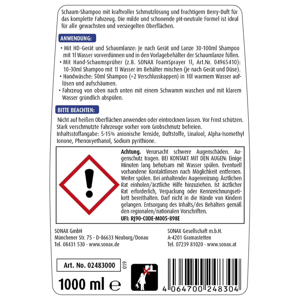 XTREME Rich Foam Shampoo 1 l